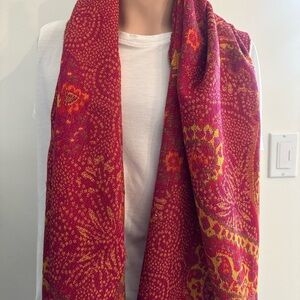 Kenzo Multicolor Textured Scarf